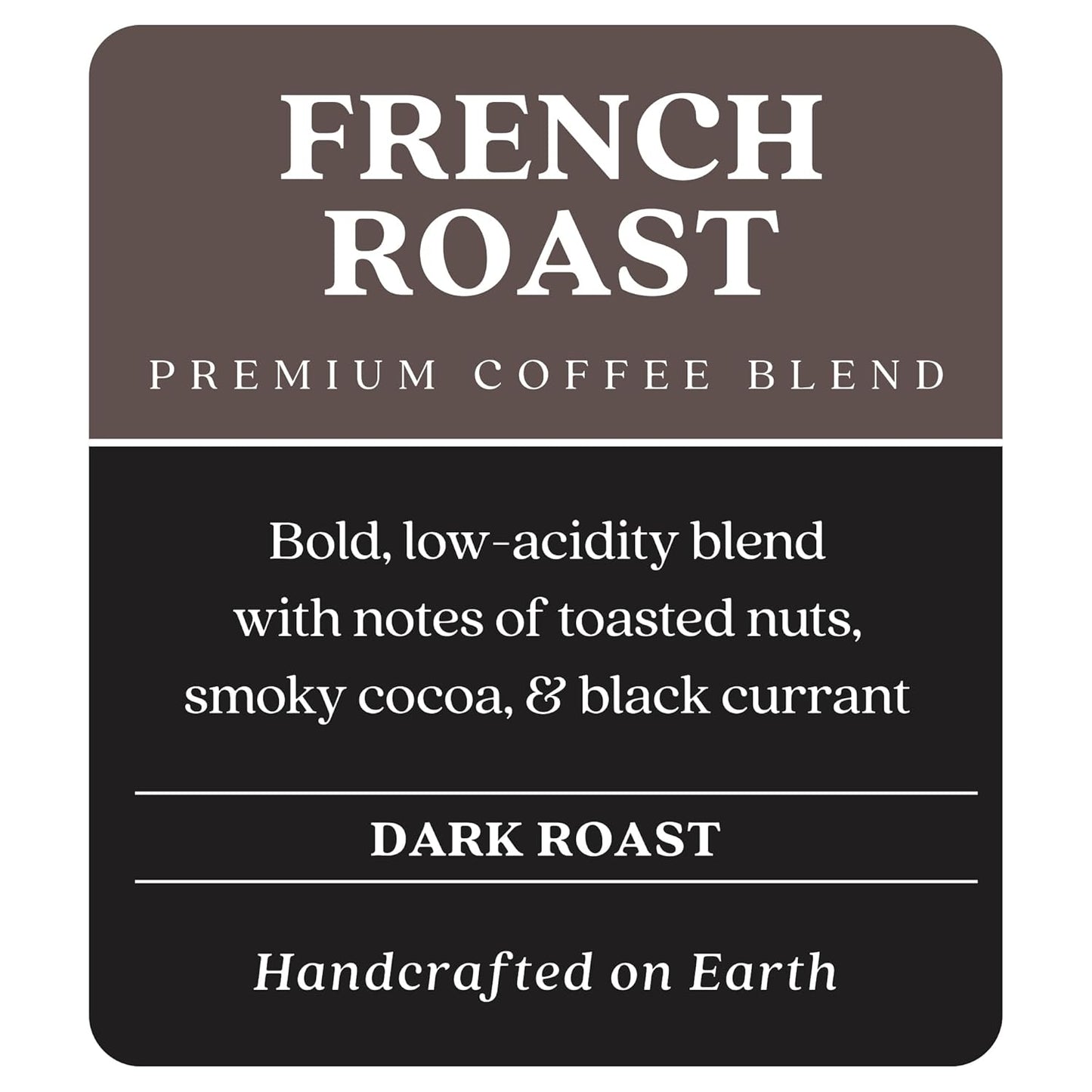 Copper Moon Single Serve Coffee Pods for Keurig K-Cup Brewers, Dark Roast, French Roast Blend, 80 Count