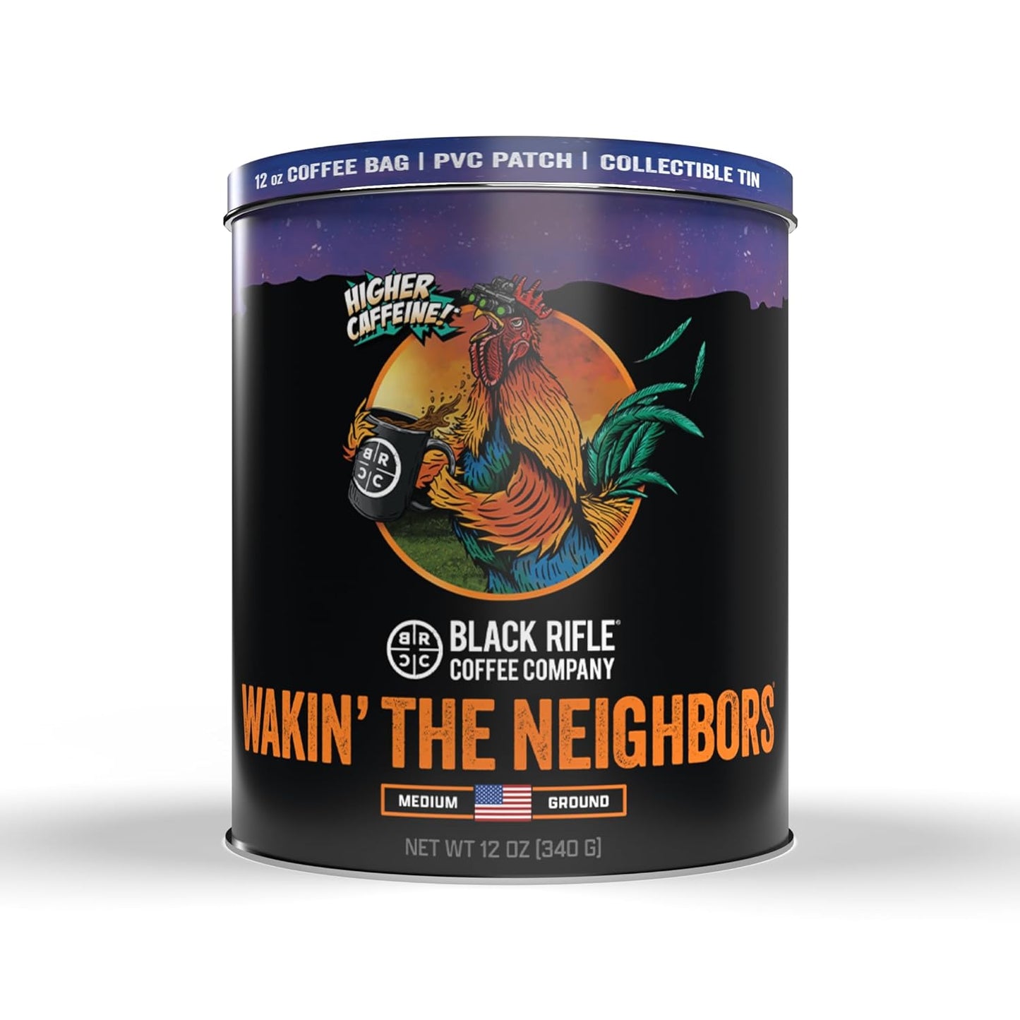 Black Rifle Coffee Company Wakin the Neighbors Gift Bundle, Ground, 12oz