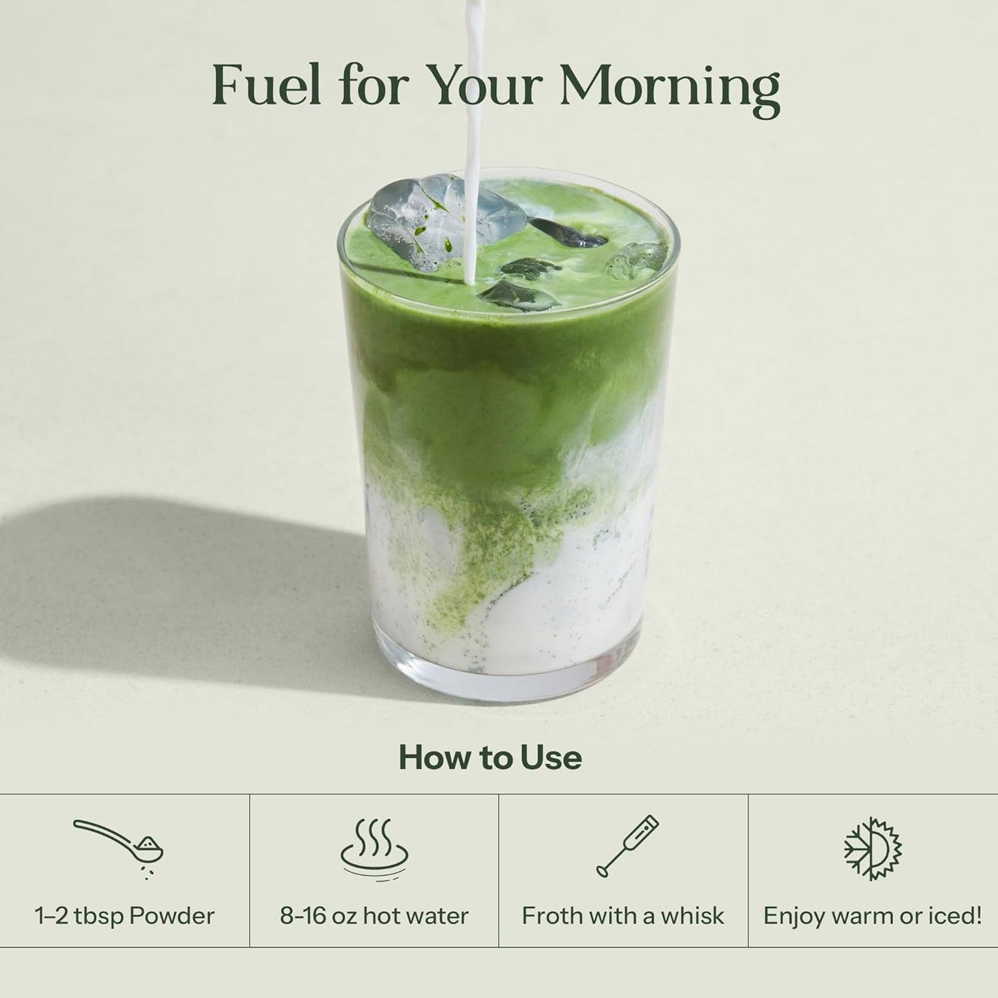 Kroma’s Beauty Matcha Latte Powder 17.75 Oz, 503g, 60 Servings – Collagen Ceremonial Grade Matcha Green Tea with Protein for Glowing Skin & Hair Support w/Bovine Collagen, w/Ginger, Turmeric & Adaptogenic Mushrooms