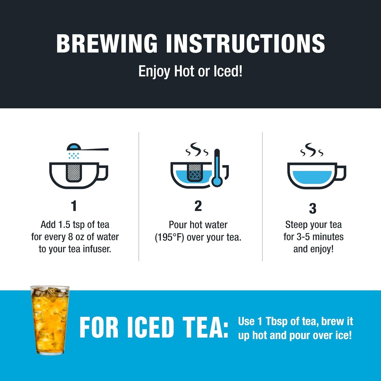 Tiesta Tea - First Flush Darjeeling Black Tea, Loose Leaf, Single Origin Premium Black Tea from India, Pure High-Caffeinated Blend, Makes Hot or Iced & Up to 200 Cups, 16oz Resealable Bulk Pouch