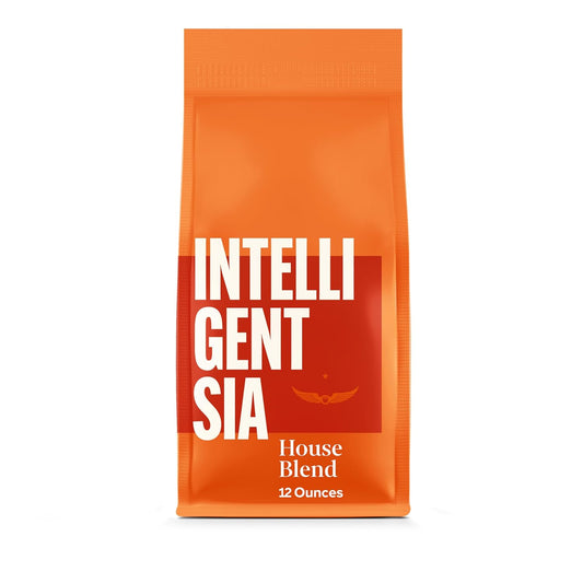 Intelligentsia Coffee, Light Roast Whole Bean Coffee - House Blend 12 Ounce Bag