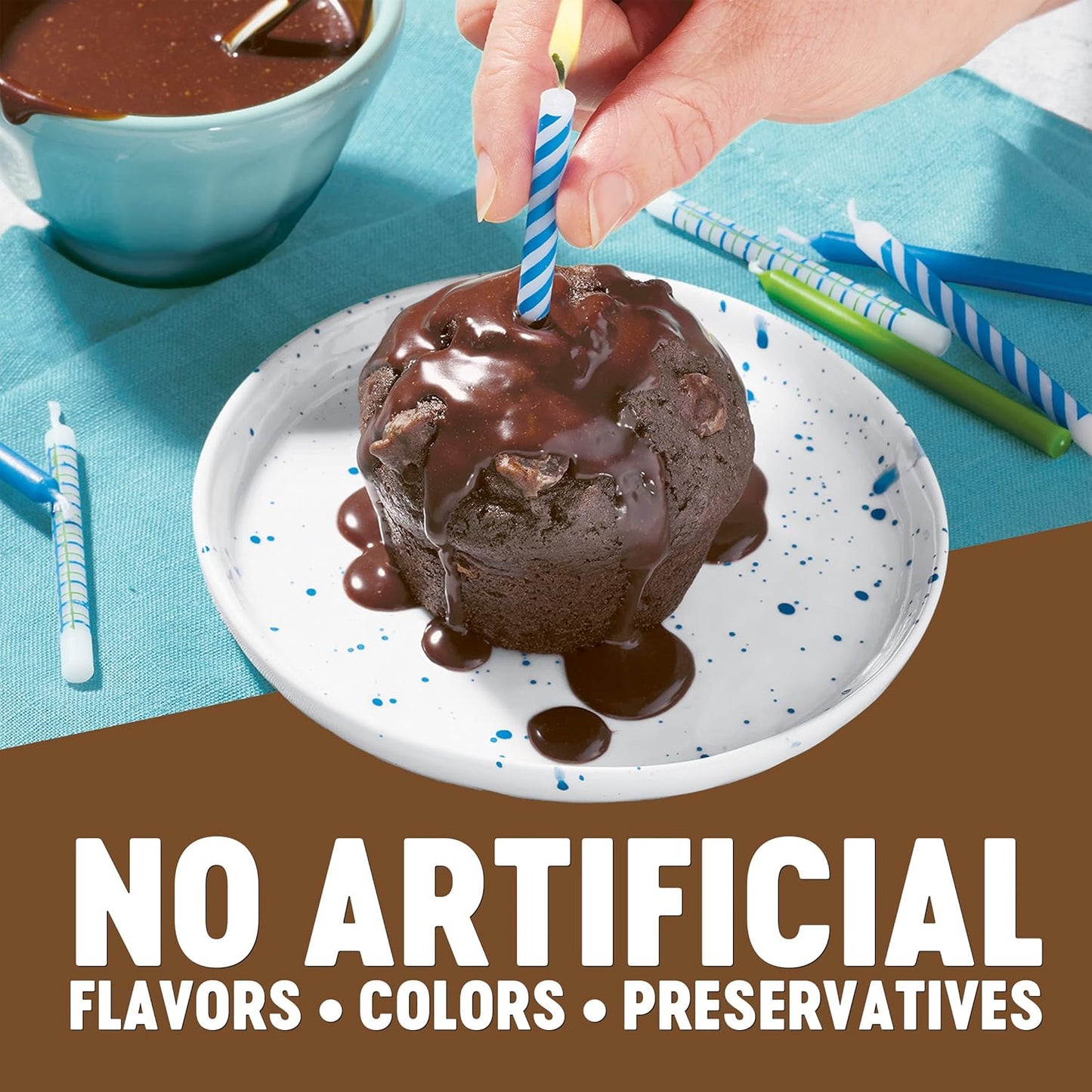 Krusteaz Muffin Mix, Double Chocolate Muffin Mix, Made with Real Chocolate Chips & No Artificial Flavors, Colors or Preservatives, 20 Ounce Box (Pack of 12)