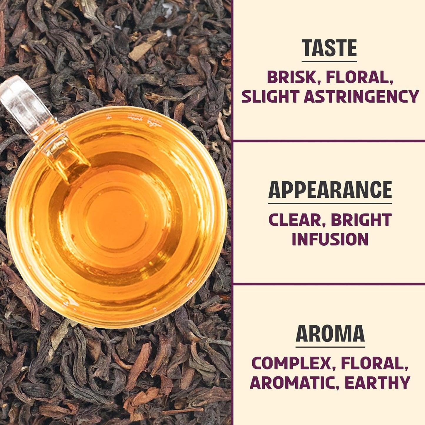 BREWIX, Darjeeling Tea Leaves from Hills of Himalayas (50+ Cups, 3.53oz/100g) | Pure Loose Leaf Darjeeling Black Tea | Long Leaf Grade | Straight From Source In India