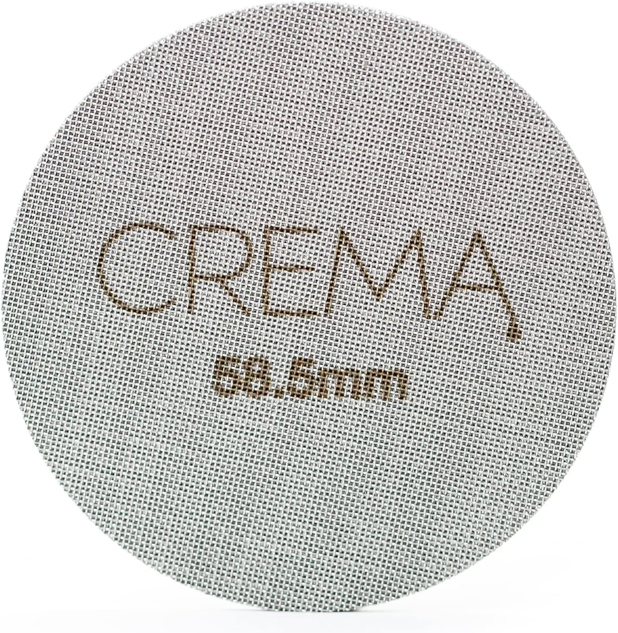 Crema Coffee Products 58.5mm Puck Screen for Barista Models | 1.7mm Thick 316L Steel Filter | Balanced Water Flow for Improved Extraction |Prevent Channeling & Reduce Maintenance|Durable,Easy to Clean