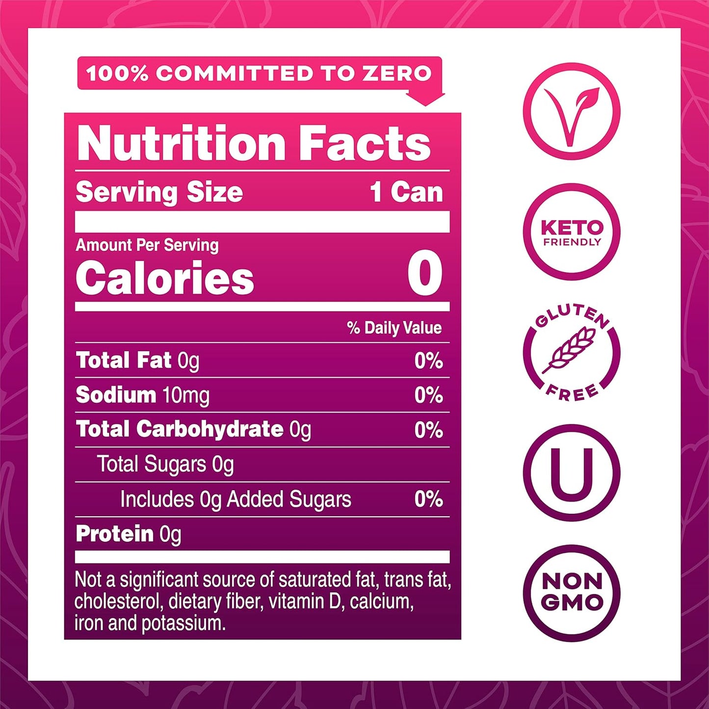 Yerbaé Energy Seltzer - Pomegranate Berry, No Sugar/Calories/Carbs. Energized by Yerba Mate, Naturally Caffeinated Plant-Based, Healthy Alternative to Coffee, Sugary Sodas, Pack of 12, 12oz cans