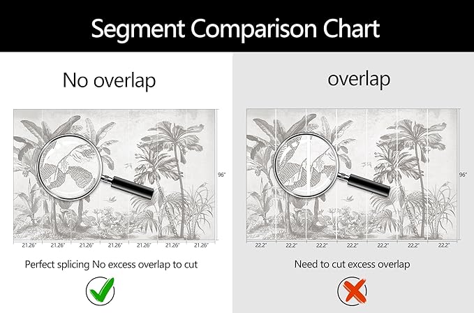 Gray Jungle Landscape Wallpaper Mural Tropical Banana Leaf Wall Mural (Not Peel and Stick)