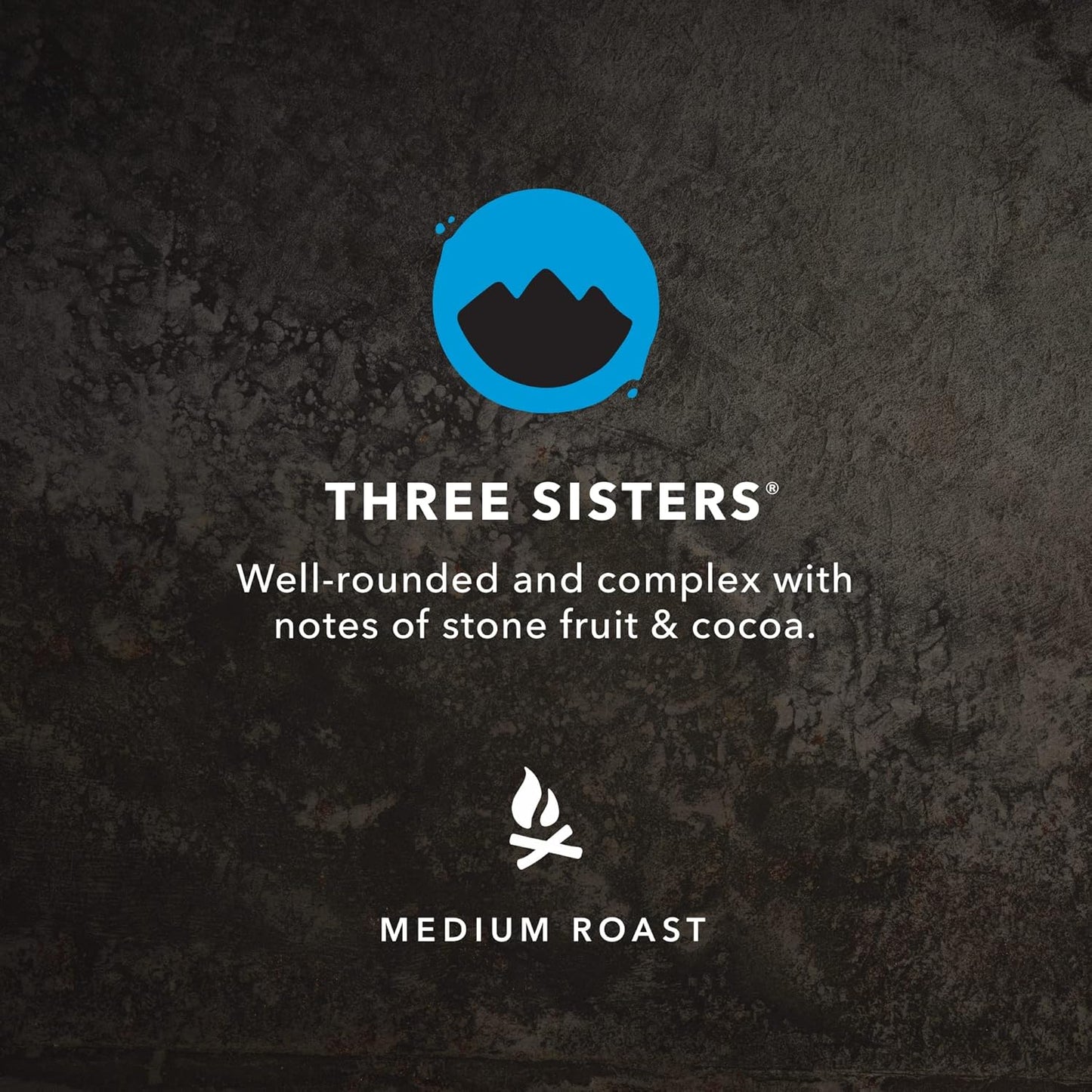 Kicking Horse Coffee Three Sisters, Medium Roast, Ground, Certified Organic, Fairtrade, Kosher, Black, 10 Oz, Pack of 6