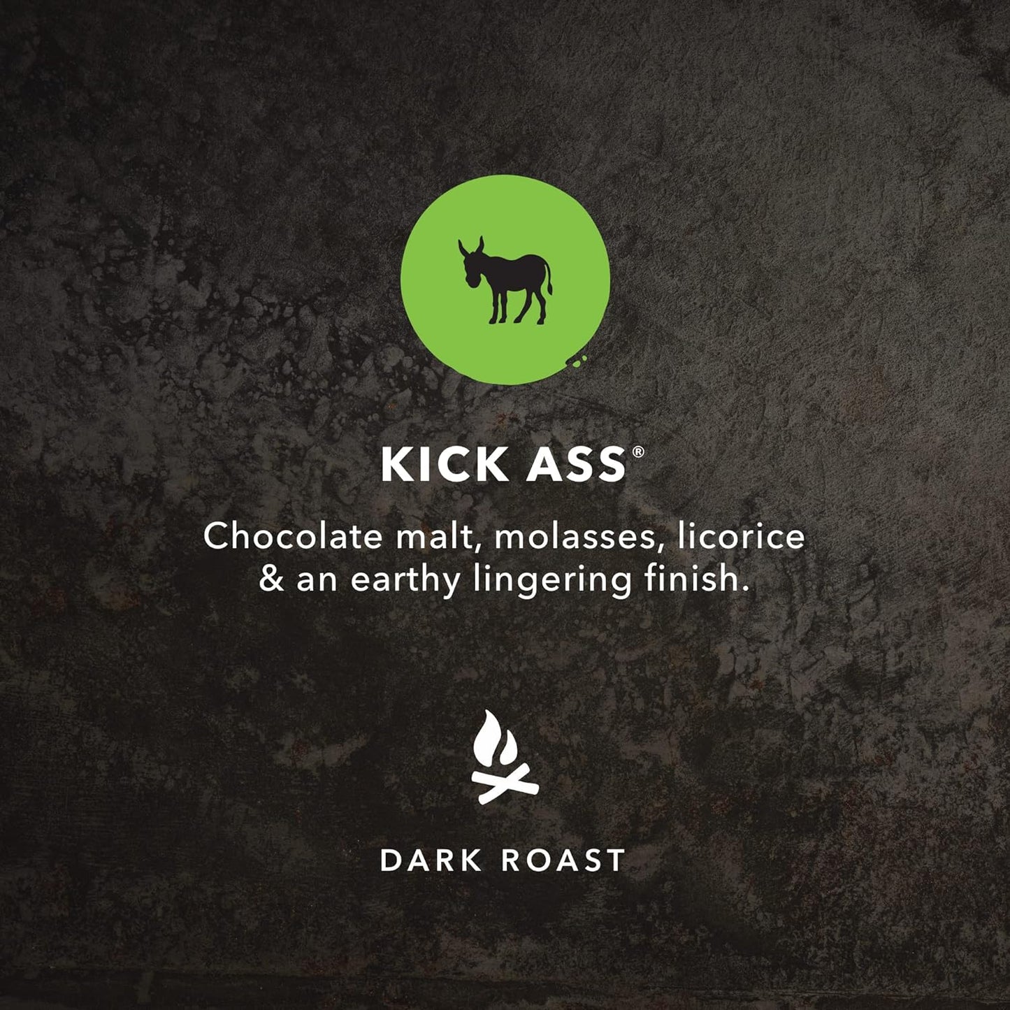 Kicking Horse Coffee, Kick Ass, Dark Roast, Whole Bean, 10 Oz (Pack of 2)