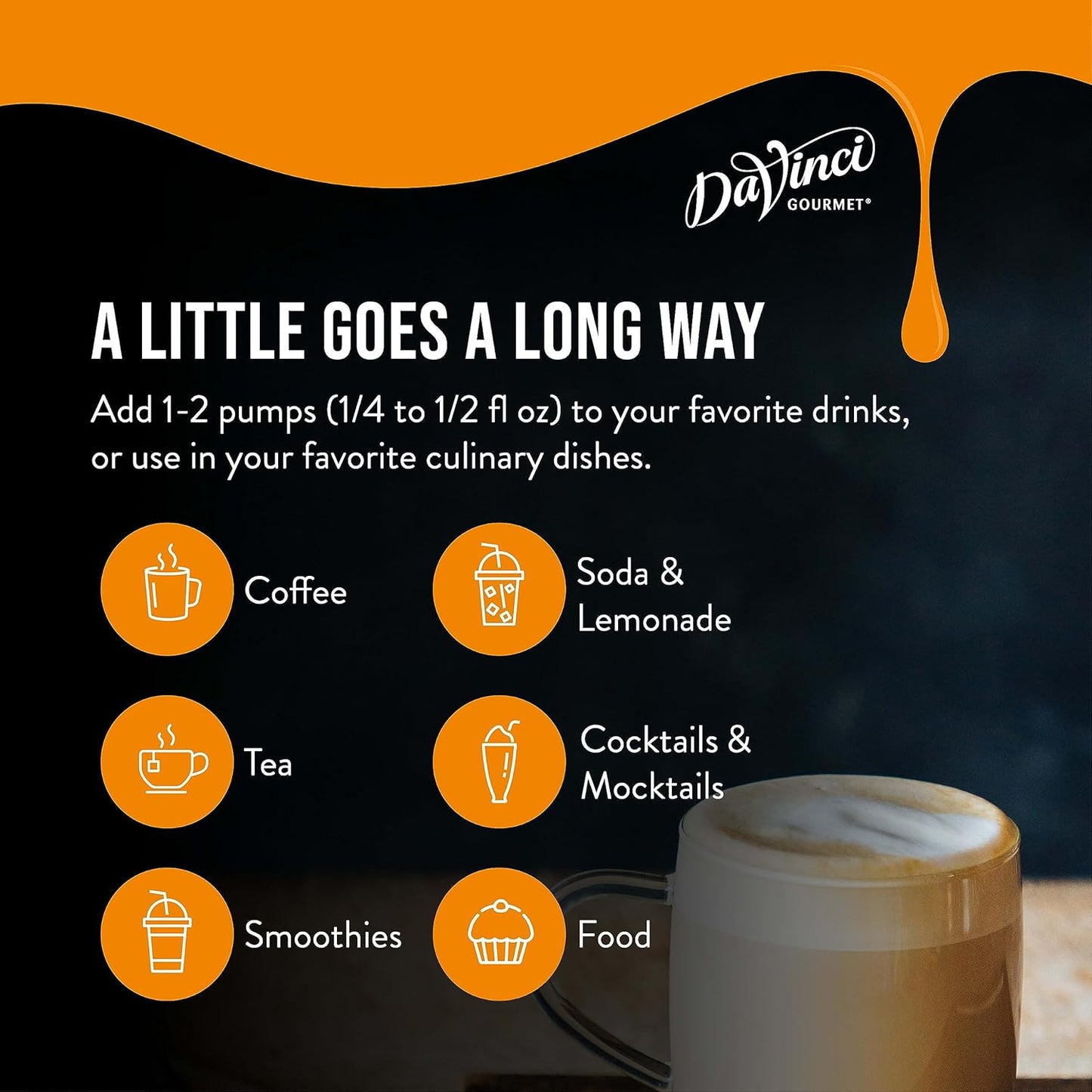 DaVinci Gourmet Classic Cheesecake Syrup, 25.4 Fluid Ounces (Pack of 4)