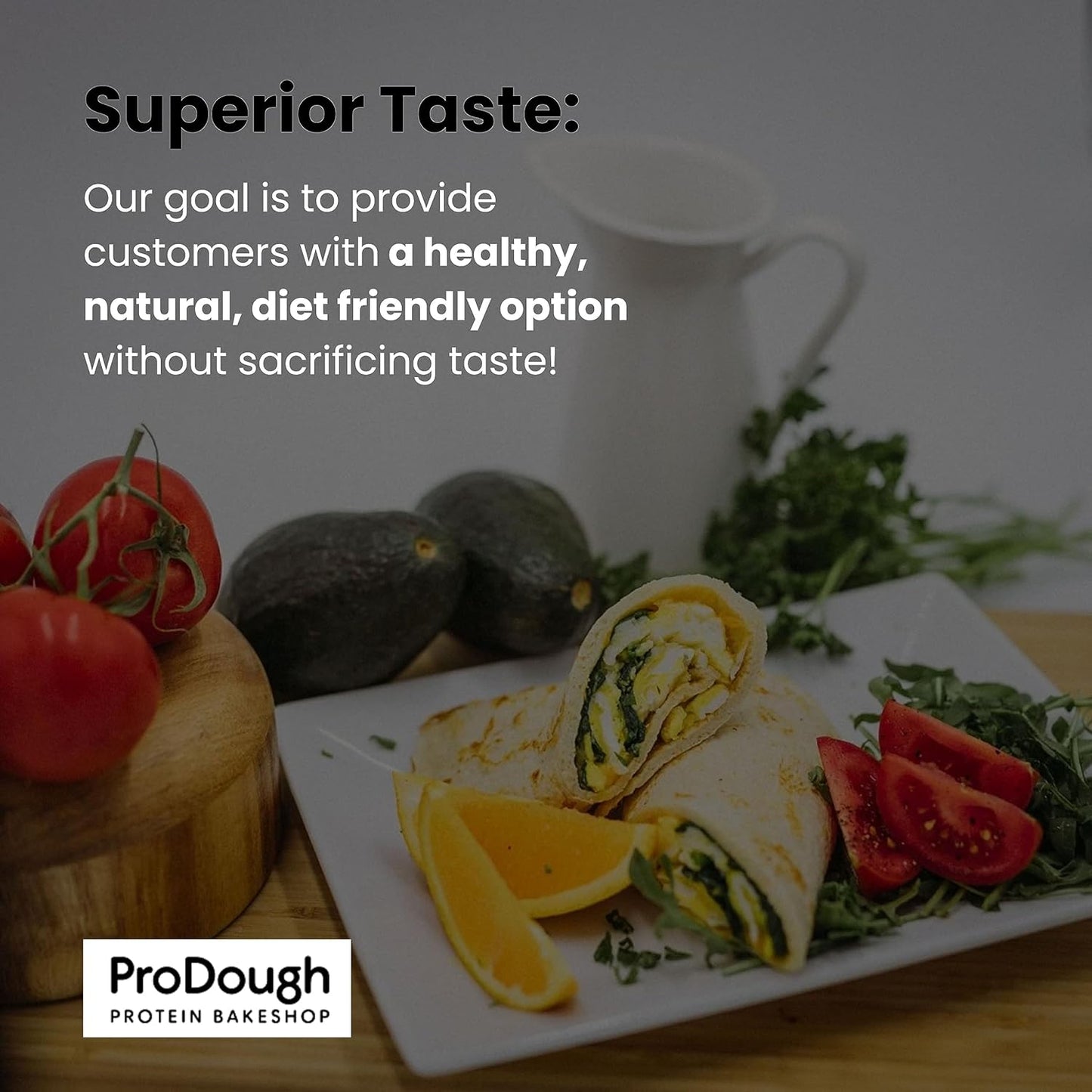 ProDough High Protein- Gluten Free French Crepe Mix, Low Carb, 8g of Protein per Serving, No Added Sugars, Keto Friendly, Makes 24 Crepes (Chocolate)