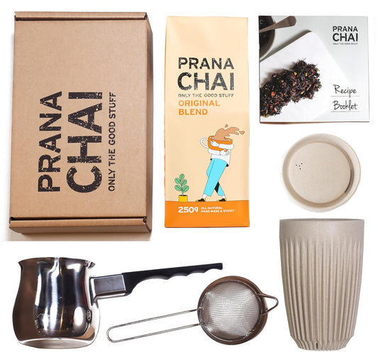 Prana Chai Home Brew Gift Set