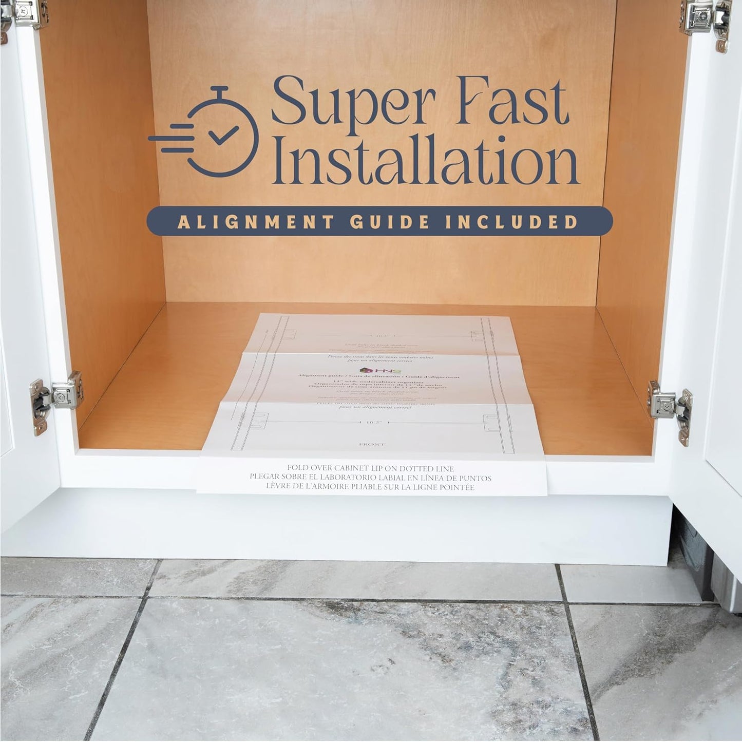 HOLDN’ STORAGE Pull Out Cabinet Organizer - Heavy Duty Steel with Smooth Slide-Out Drawers, Chrome Finish - 17" W x 17" D Basket, Fits 18.25" Cabinet Opening