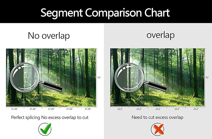 WFBHUA-Green Woodland Wallpaper Mural Foggy Forest Tree Wallpaper Nature Landscape Wall Murals for Bathroom Living Room (Not Peel and Stick)