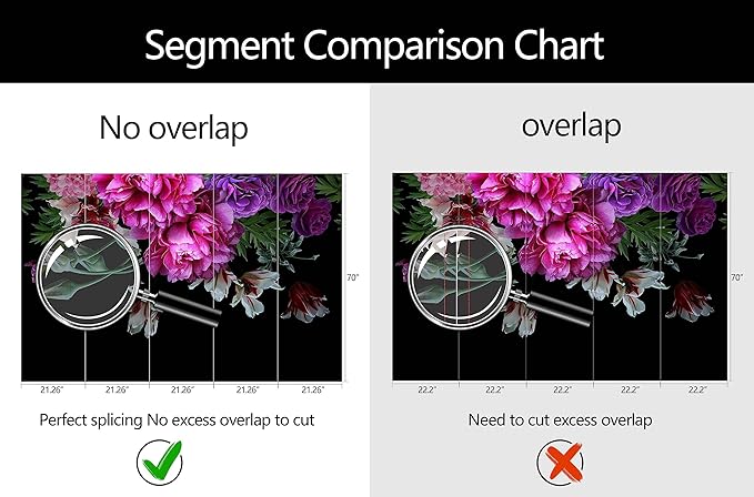 WFBHUA-Purple Peony Floral Wallpaper Tropical Botanical Leaf Rose Flower Wall Mural for Bedroom(Not Peel and Stick)