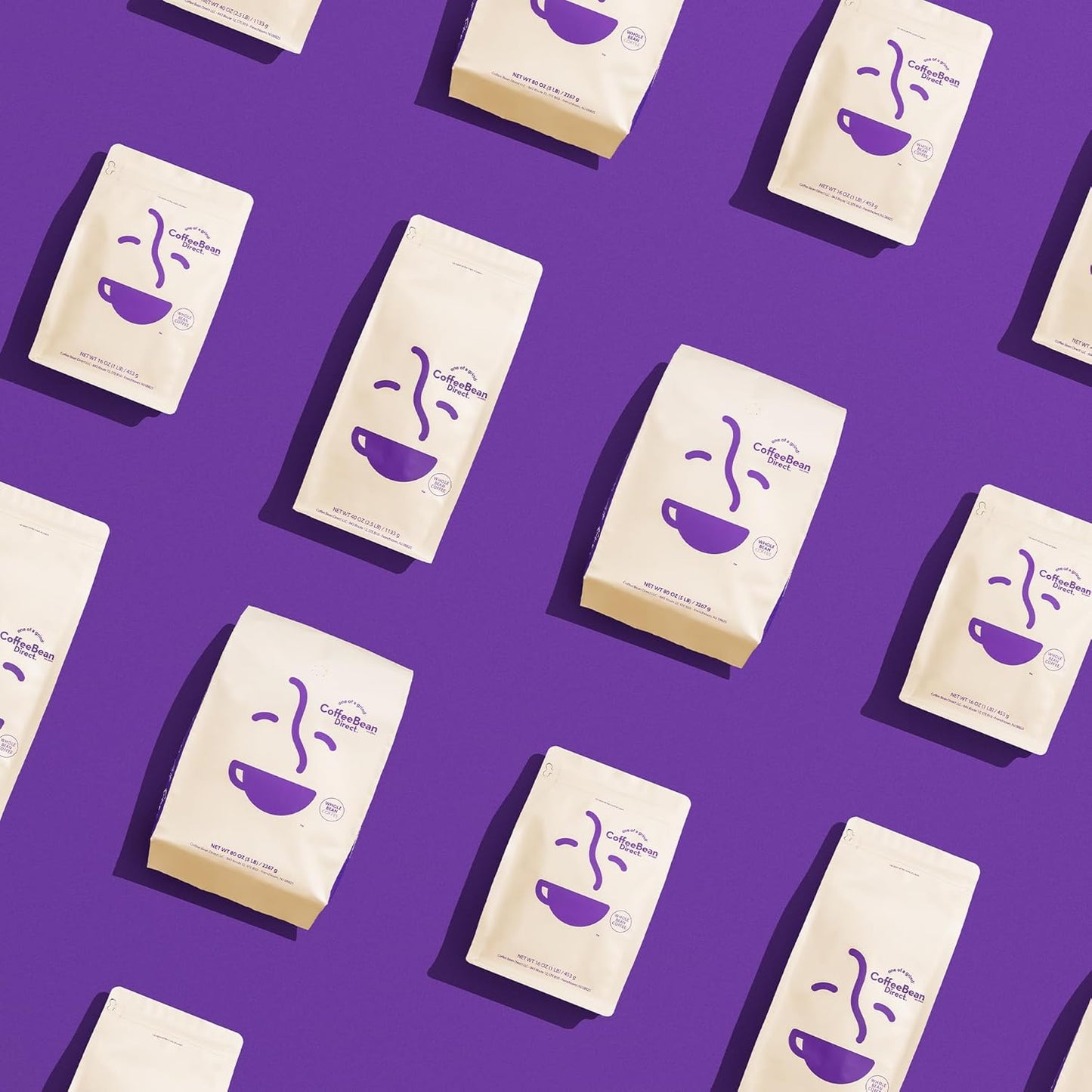 Coffee Bean Direct Jamaican Blue Mountain Style, Whole Bean Coffee, 5-Pound Bag