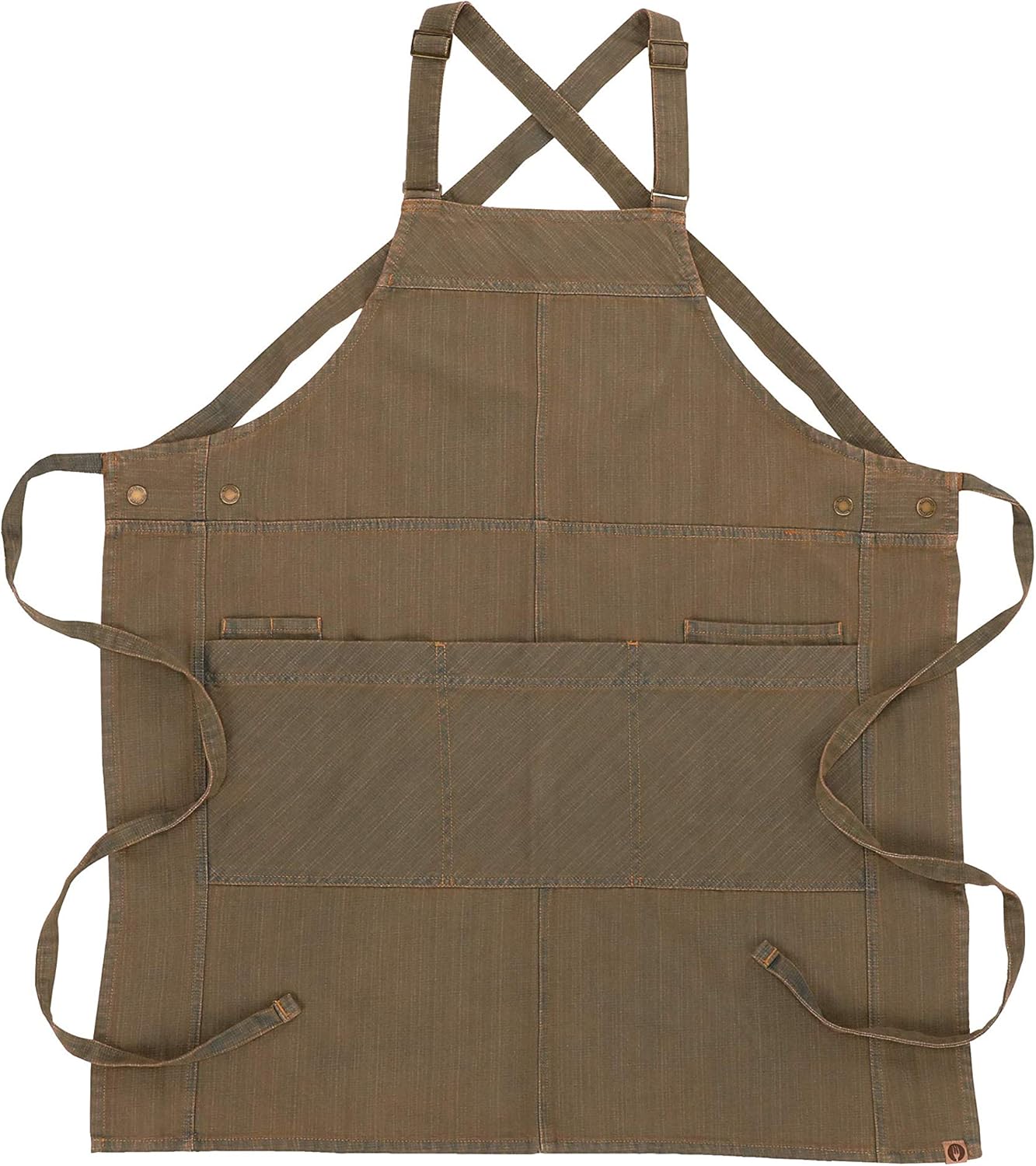 Chef Works Unisex Uptown Cross-Back Bib Apron