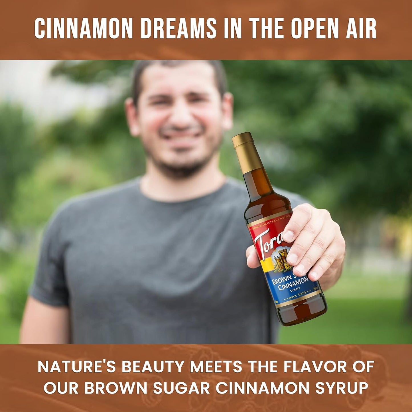 Jimoco® Syrup Pump Dispenser + Torani® Brown Sugar Cinnamon Syrup, 25.4 oz - Coffee Syrup Pump & Flavoring Bundle