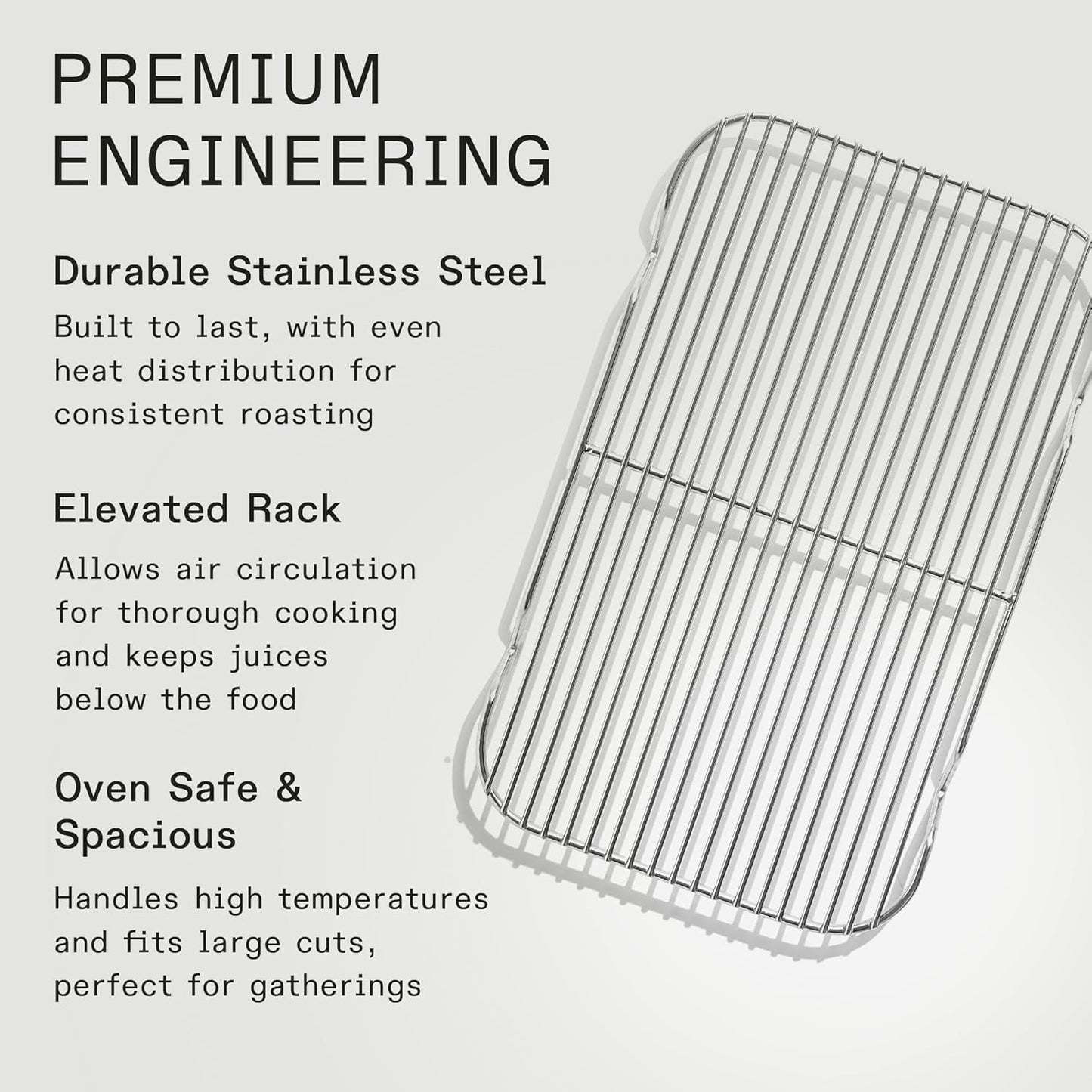 Made In Cookware - Roasting Pan Rack - Stainless Steel - Electropolishing