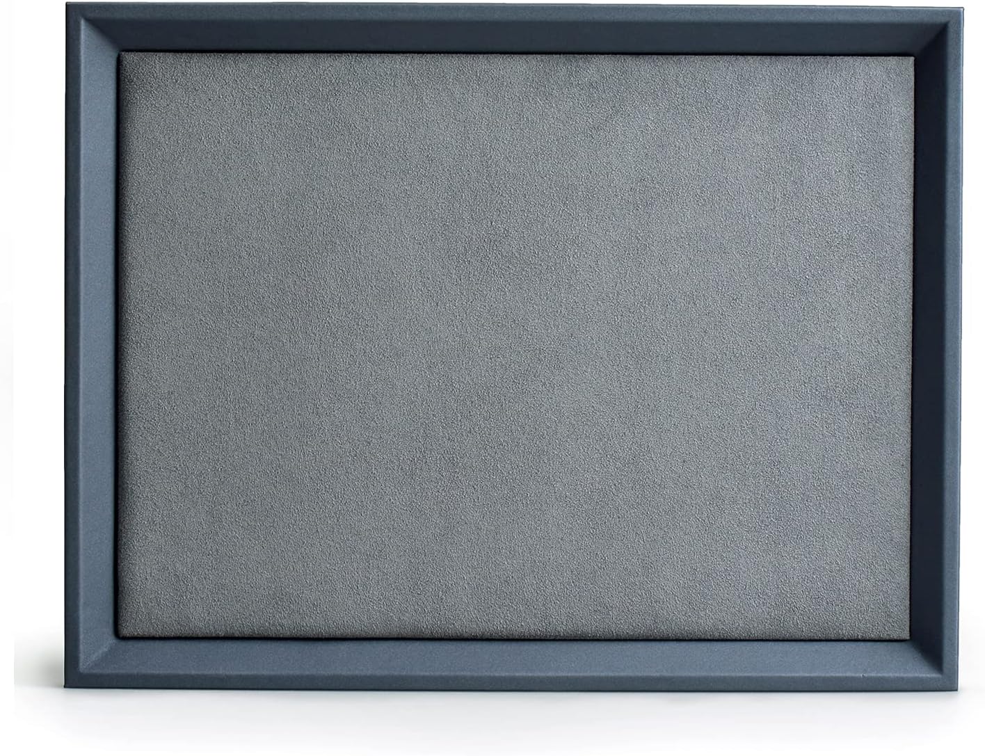 Oirlv Premium Leather Flat Jewelry Tray Jewelry Display Organizer Valet Tray for Nightstand or Dresser Organizer(Medium)