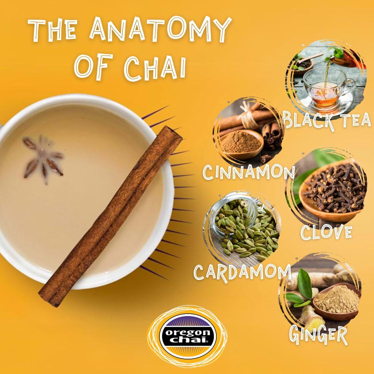 Oregon Chai Vanilla Chai Tea Latte Mix, 10 Ounces (Pack of 1)