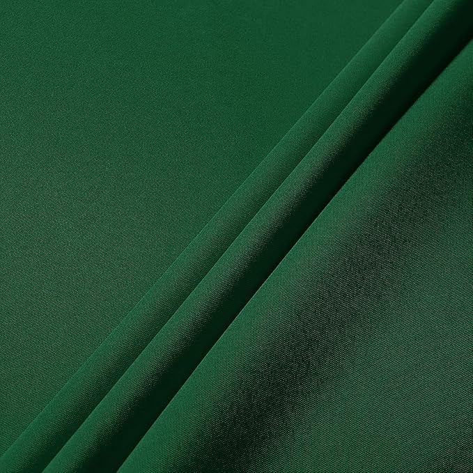 sancua Rectangle Tablecloth - 54 x 108 Inch - Stain and Wrinkle Resistant Washable Polyester Table Cloth, Decorative Fabric Table Cover for Dining Tables, Buffet Parties and Christmas, Hunter Green