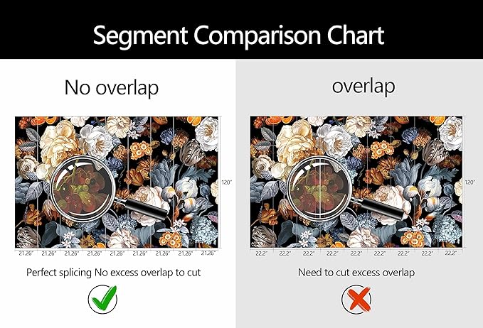 WFBHUA-Black and Gold Floral Wallpaper for Bedroom Vintage Blue Peony Flower Wall Mural (Not Peel and Stick)