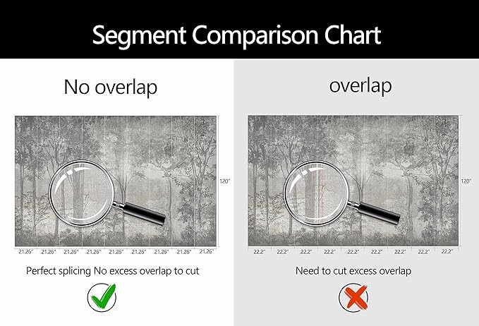 WFBHUA-Vintage Forest Woodland Mural Wallpaper Gray Old Wall Tree Wallpaper for Bedroom Living Room(Not Peel and Stick)