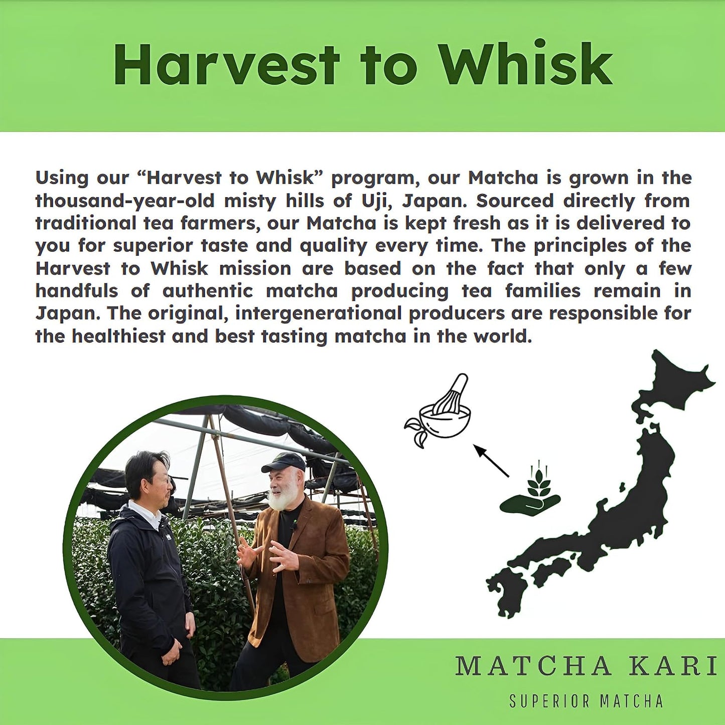 Matcha Kari Dr. Weil Complete Tea Set - Black - Japanese Ceremonial Organic Matcha with Whisk and Holder, Ceramic Bowl, Sifter, and Scoop