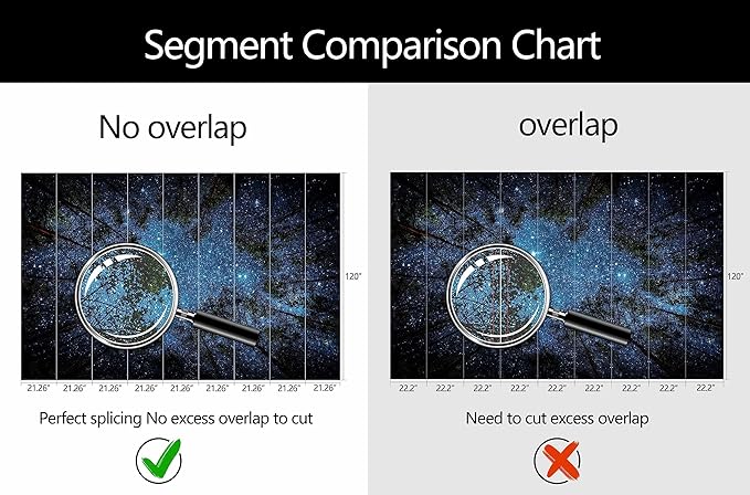 WFBHUA-Forest Starry Wallpaper Mural Night Galaxy Tree Sky Wallpaper for Living Room Bedroom Ceiling(Not Peel and Stick)