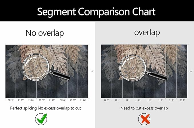 WFBHUA-Vintage Botanical Leaf Wallpaper Mural Dark Plant Leaves Wall Murals Decor for Living Room Bedroom(Not Peel and Stick)