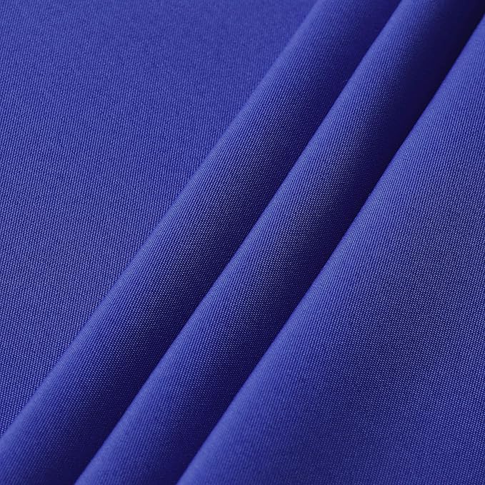 sancua Rectangle Tablecloth - 60 x 84 Inch - Stain and Wrinkle Resistant Washable Polyester Table Cloth, Decorative Fabric Table Cover for Dining Tables, Buffet Parties and Camping, Blue